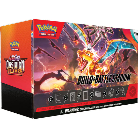 Pokemon TCG: Obsidian Flames Build & Battle Stadium